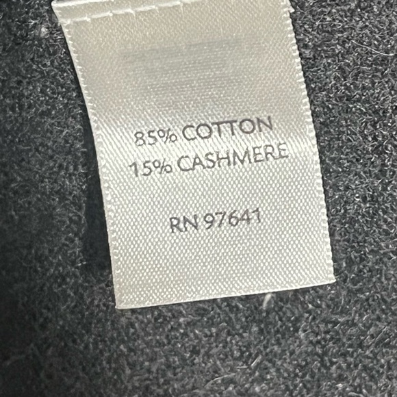 J. JILL Cashmere Blend Button Front Grandpa Cardigan - Picture 7 of 8